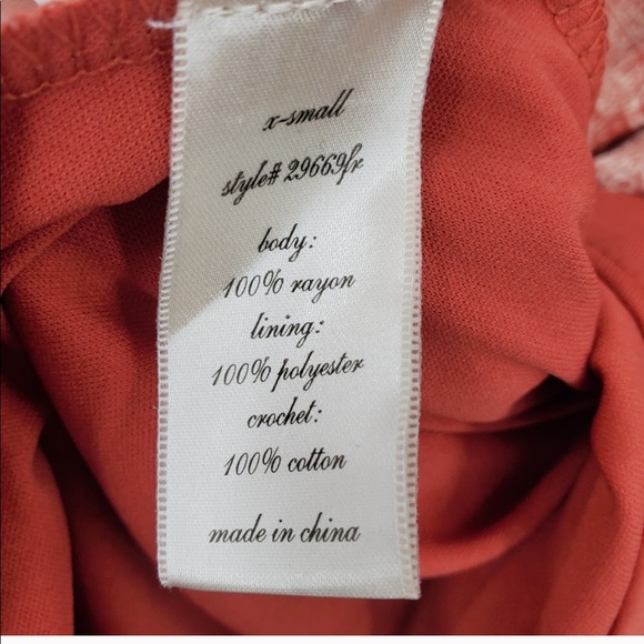 Casual Boho PacSun Dress Crochet Detailing - Picture 10 of 12